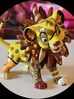Disney✨️Britto Simba Mini Figurine